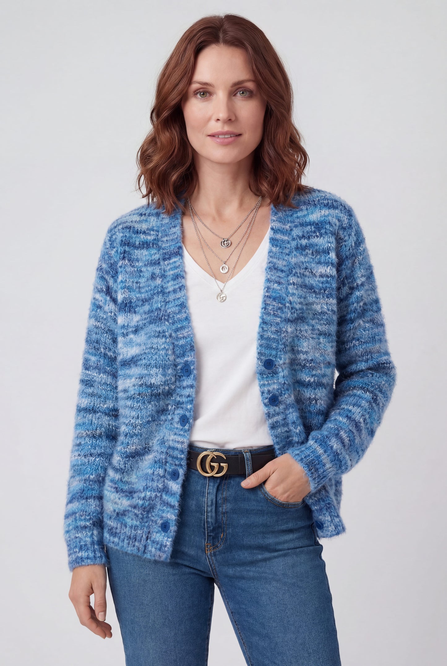 Elise | Women’s Cozy Open-Front Knit Cardigan