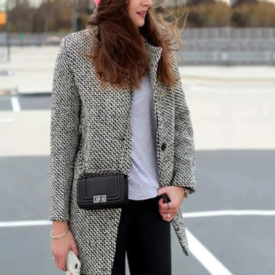 BRITTANY - Long Wool Coat