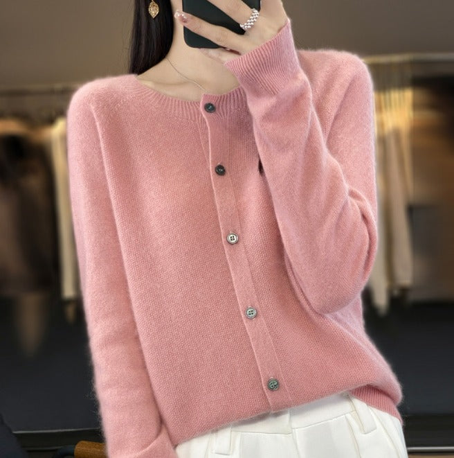 Mariana - Cosy Wool Knit Cardigan