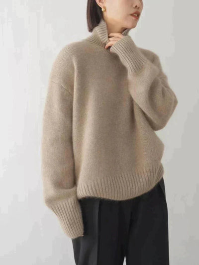 Lena – Comfortable, Knitted, Soft Turtleneck Sweater