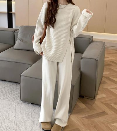 Lorenza™ - Modern and Elegant Two-Piece Knit Set