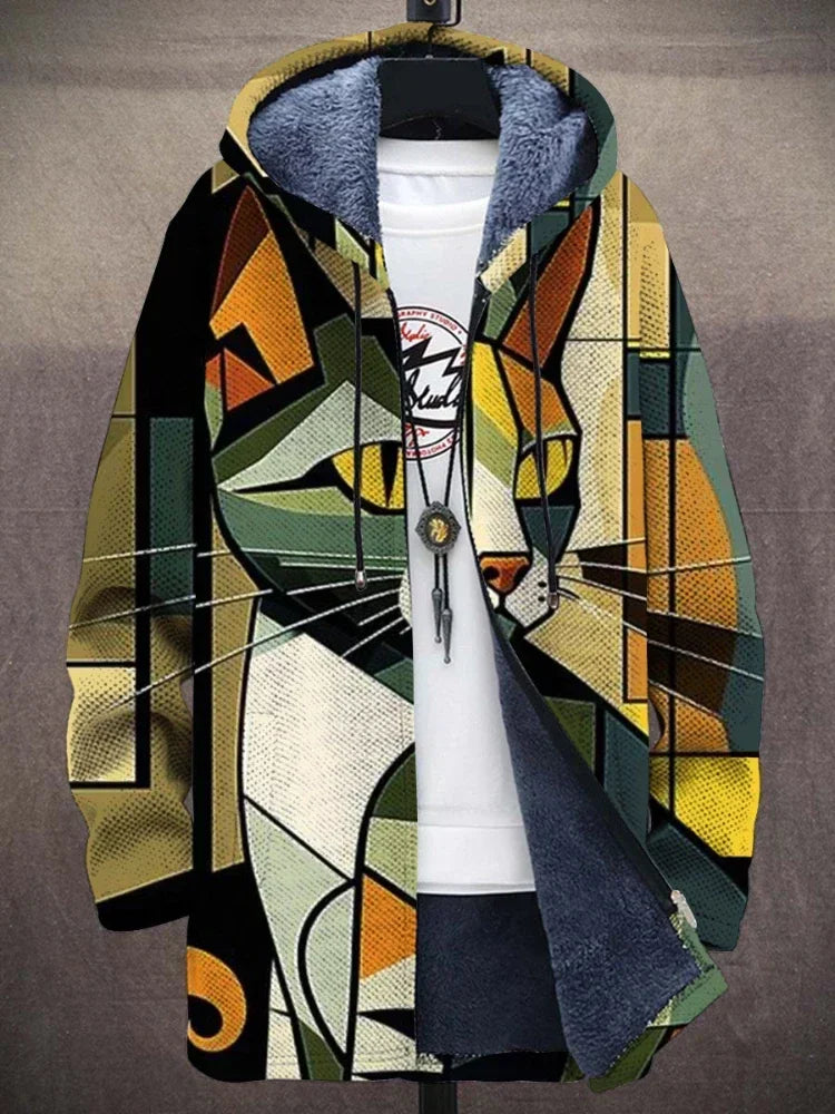 Anna - Jacket with Artistic Print