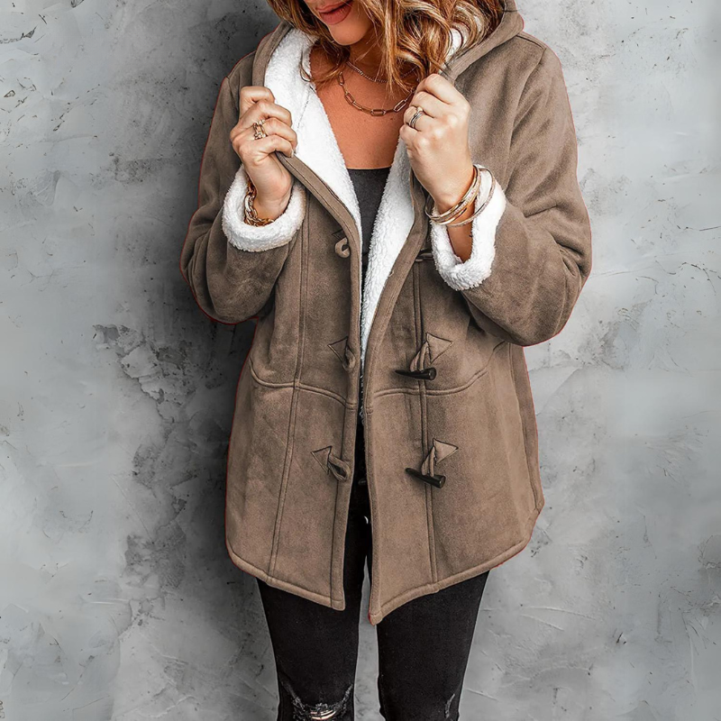 Yara - Soft Hooded Coat