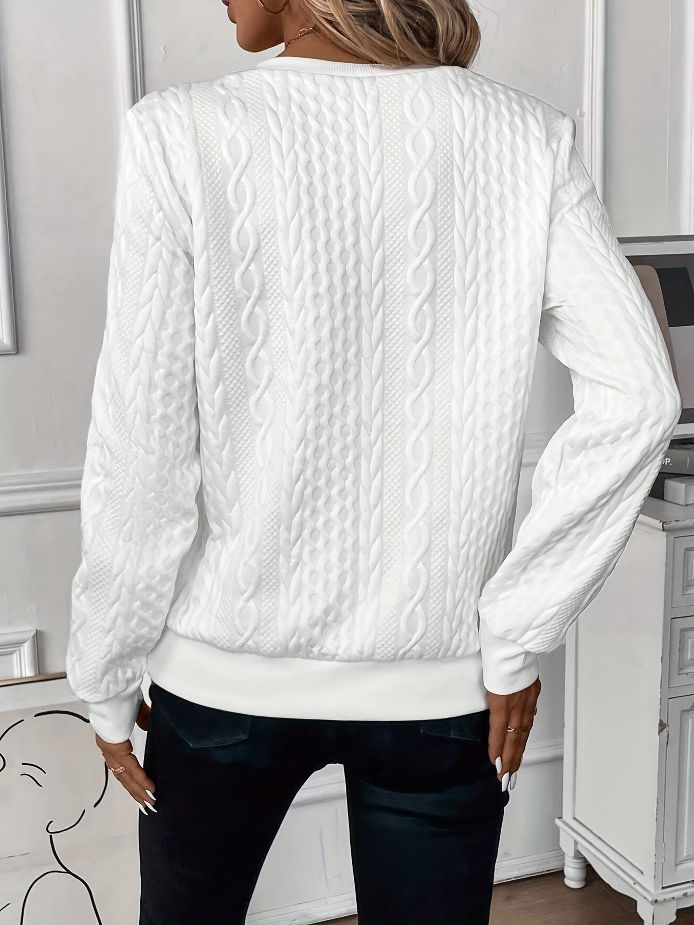 Jeanette | Elegantly Styled Knitted Sweater