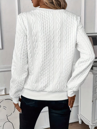 Jeanette | Elegant stylet strikket sweater