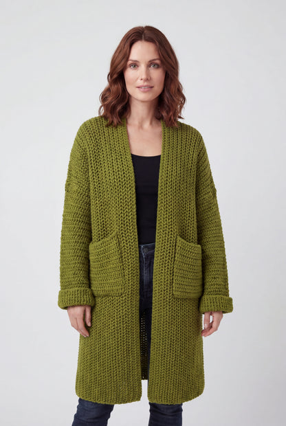 Avery | Women’s Cozy Chunky-Knit Cardigan Sweater
